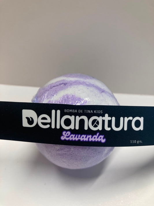 Dellanatura, Bomba tina Kids lavanda 110g