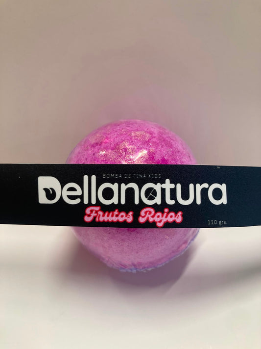 Dellanatura, Bomba tina  Kids Frutos rojos 110g