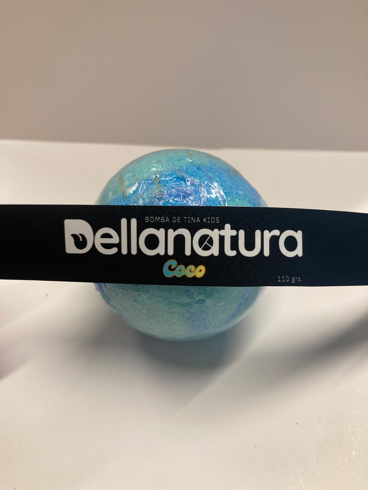 Dellanatura, Bomba tina Kids coco 110g