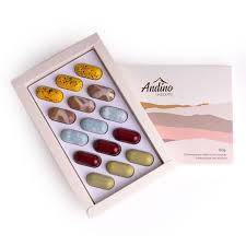 Andino, Caja bombones rellenos mixtos sin azúcar