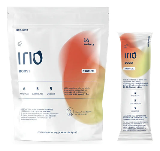 Irio, Doypack Boost tropical 140 g