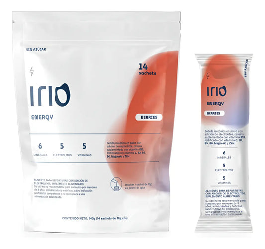 Irio, Doypack Energy Berries 140 g