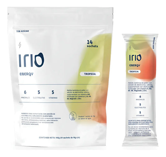Irio, Doypack Energy Tropical 140 g