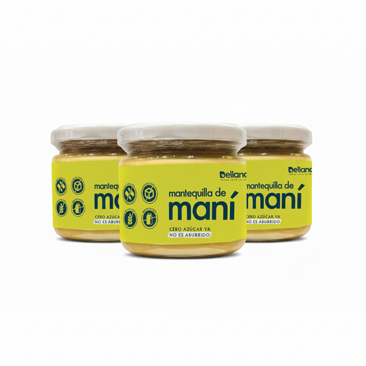 Mantequilla de Maní 200 G Dellanatura (x3)