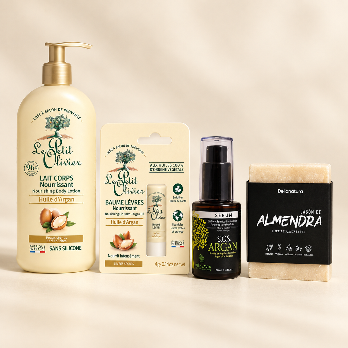 Imagen referencial del Pack Cyber Belleza: productos agrupados.