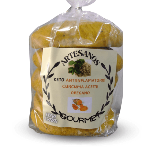 Artesanos Gourmet, Curcuma pan keto