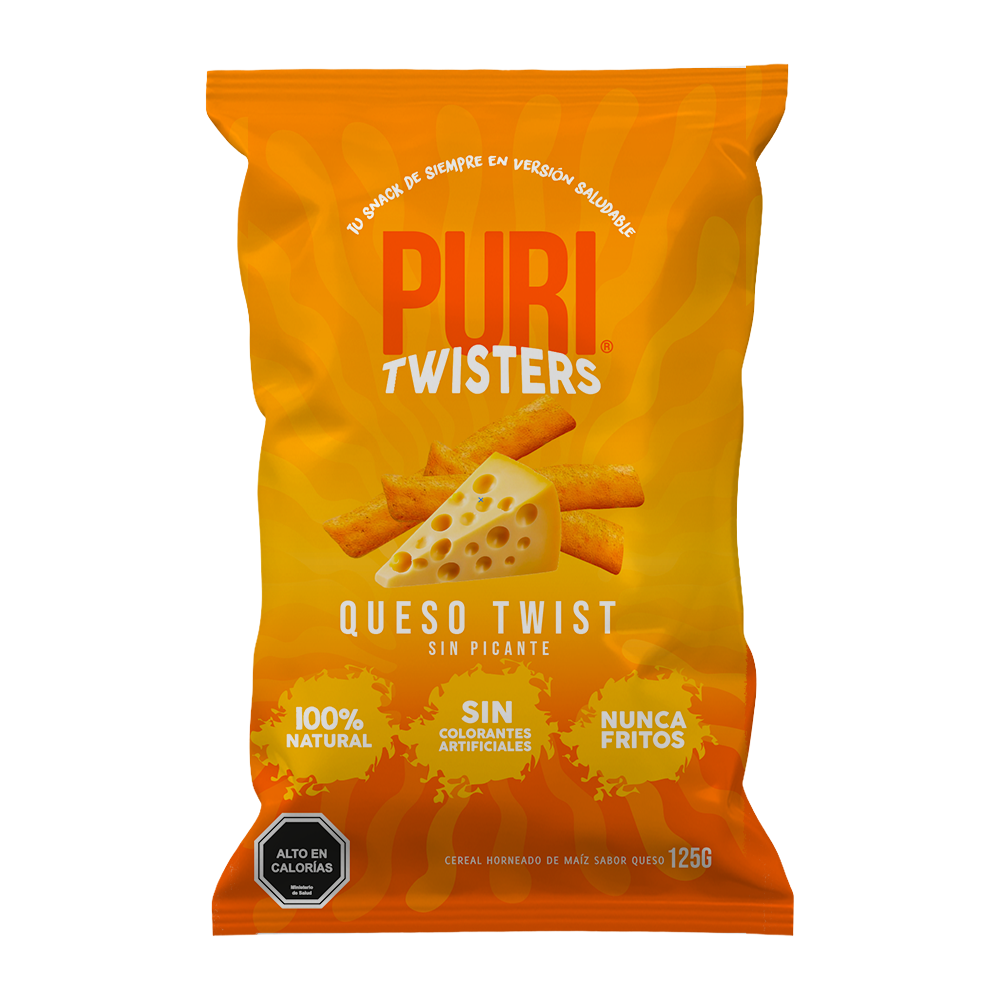 Puri, Twisters Queso Twist 125gr