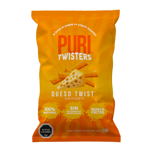 Puri, Twisters Queso Twist 125gr