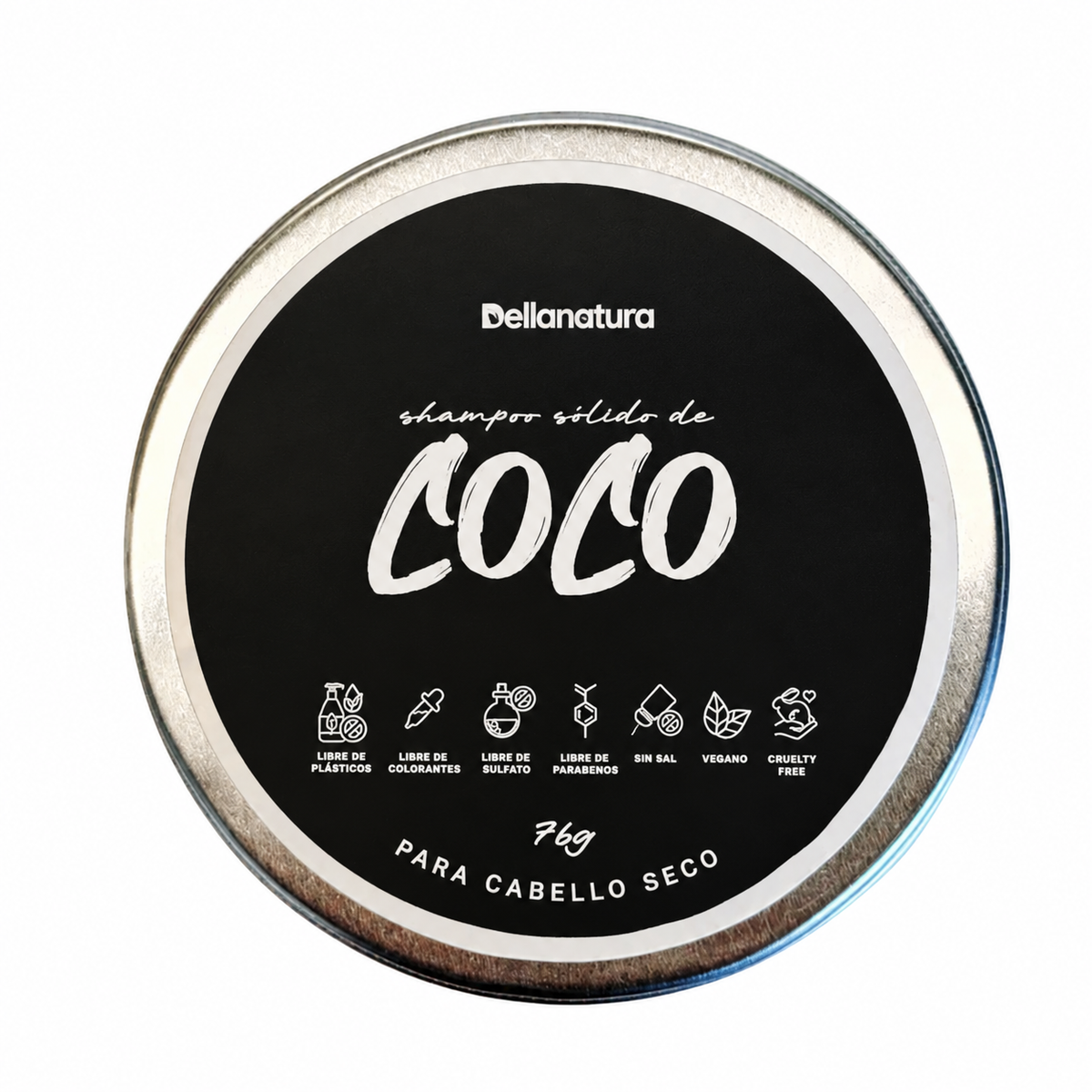 Shampoo Sólido Coco — Dellanatura
