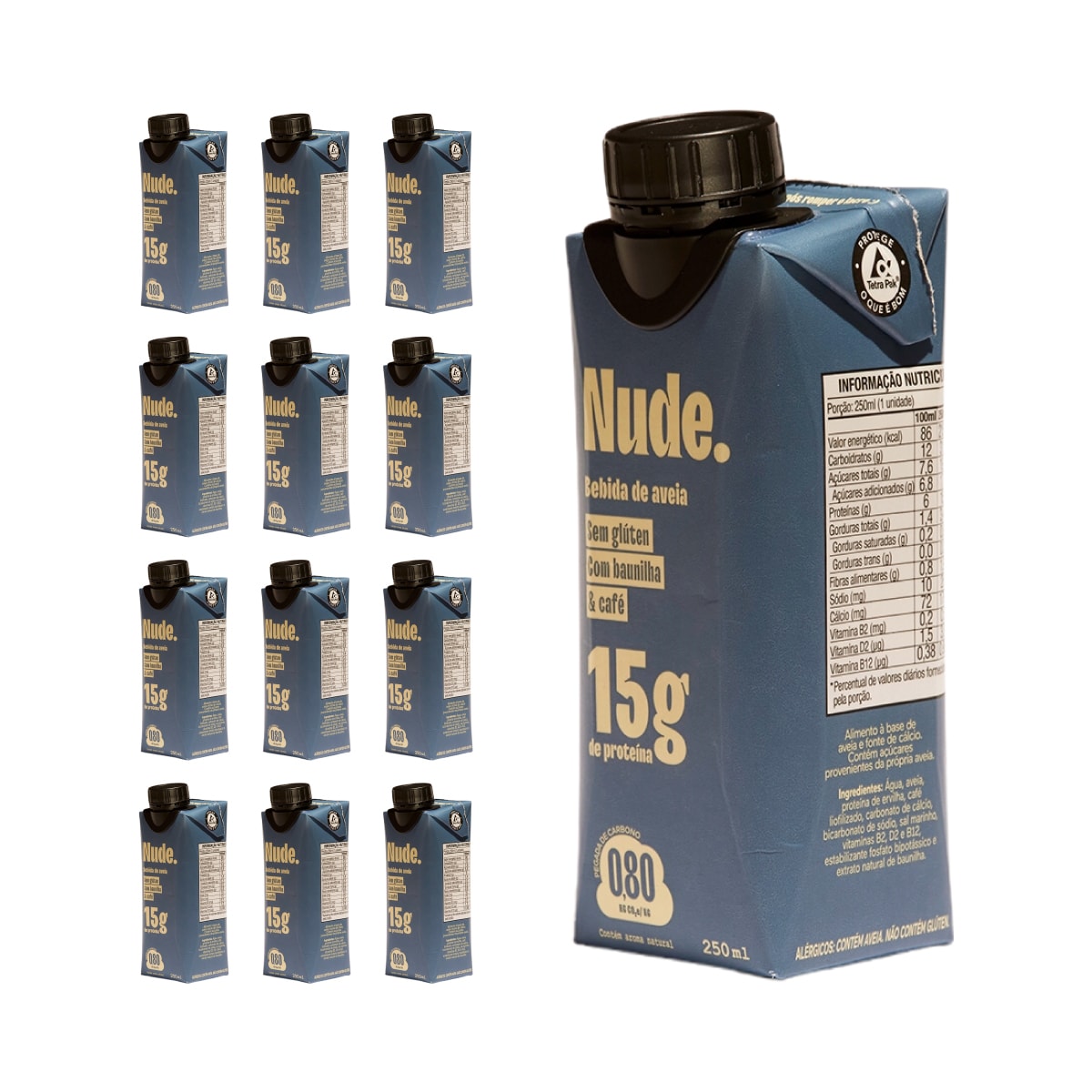 Bebida Proteínas Vainilla — Nude